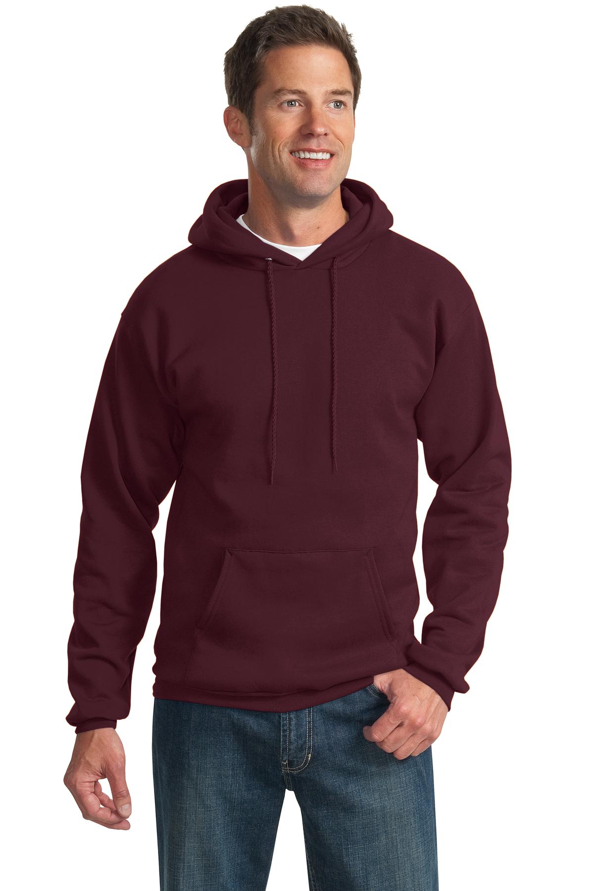 Port & Coâ„¢ Tall Essential Fleece Pullover Hooded Sweatshirt. PC90HT