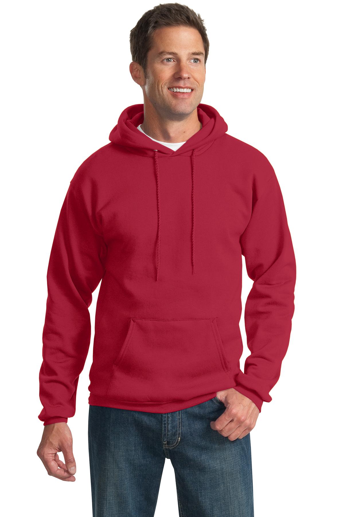 Port & Coâ„¢ Tall Essential Fleece Pullover Hooded Sweatshirt. PC90HT