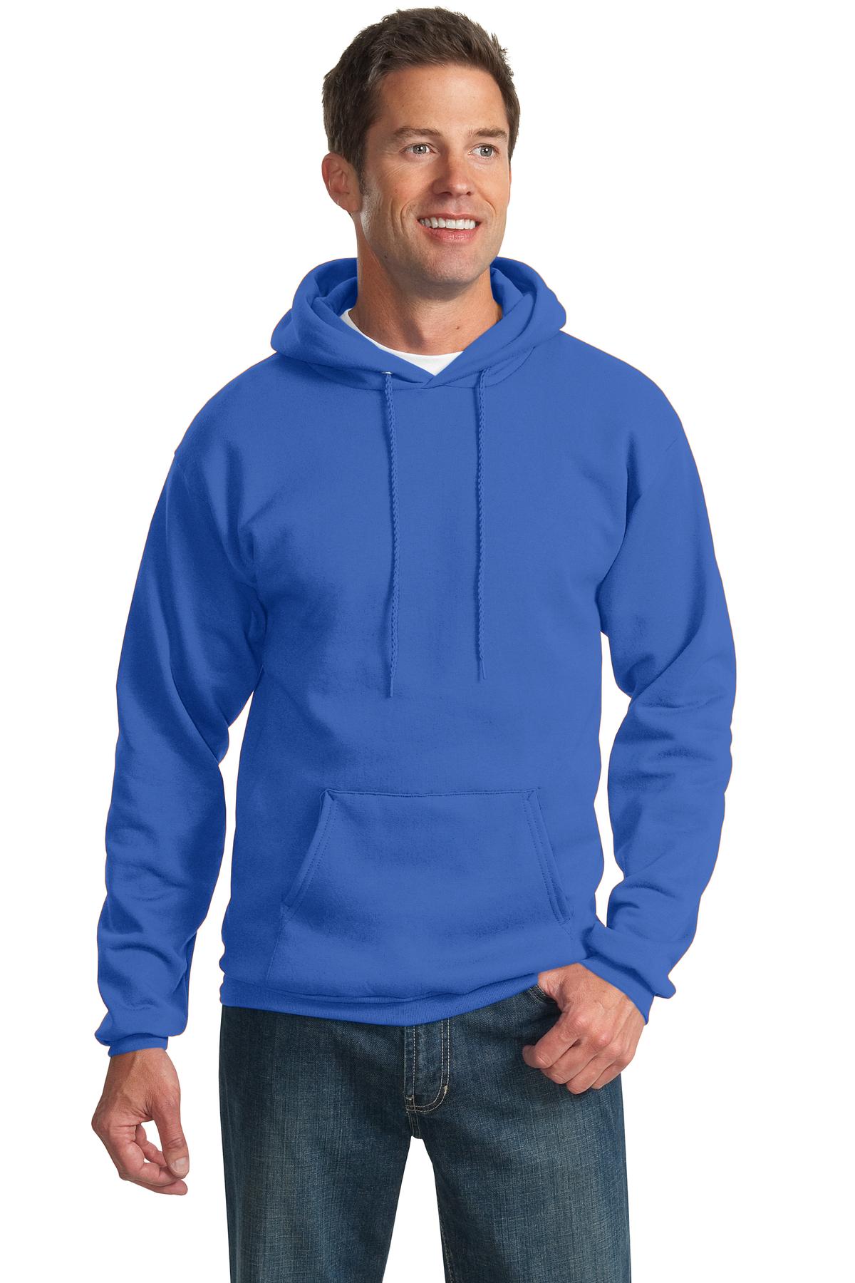 Port & Coâ„¢ Tall Essential Fleece Pullover Hooded Sweatshirt. PC90HT