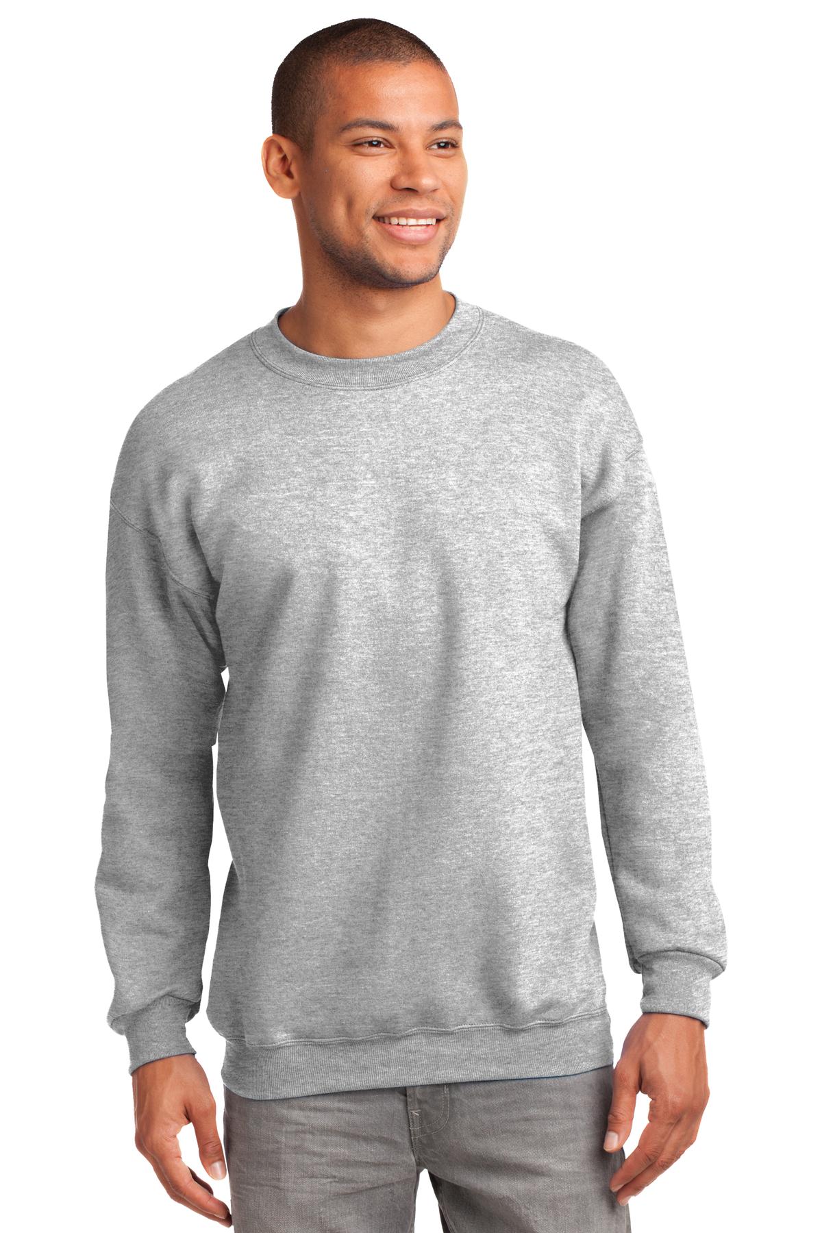 Port & Coâ„¢ Tall Essential Fleece Crewneck Sweatshirt. PC90T
