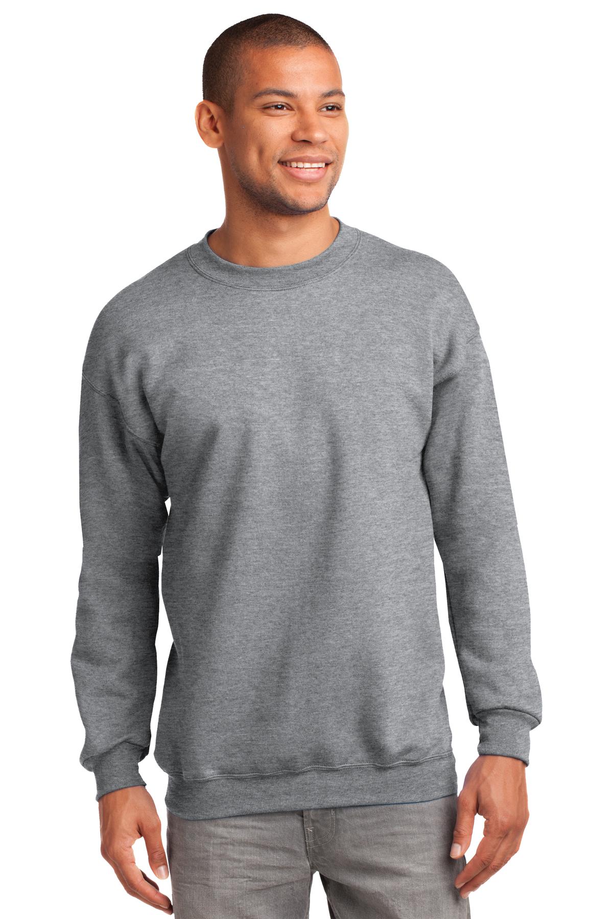 Port & Coâ„¢ Tall Essential Fleece Crewneck Sweatshirt. PC90T