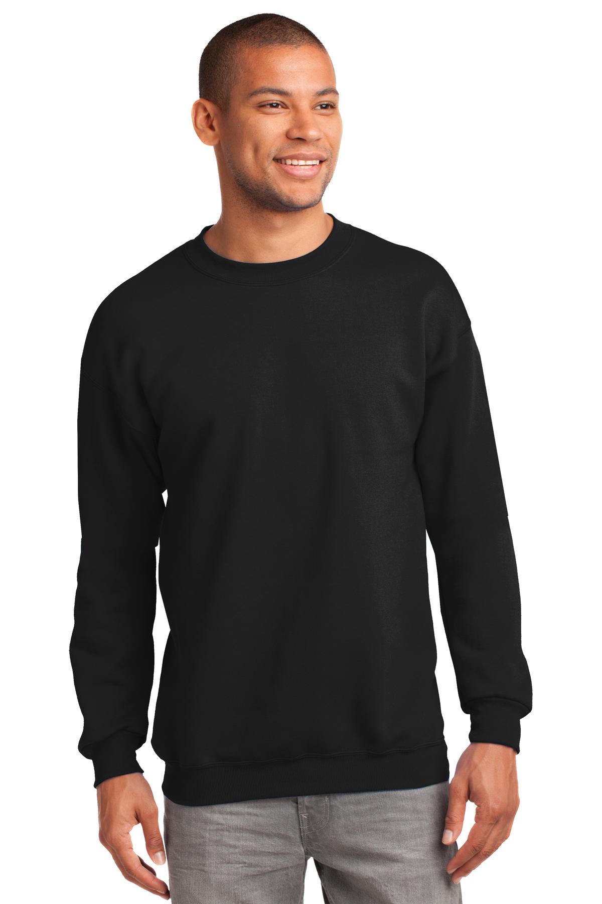 Port & Coâ„¢ Tall Essential Fleece Crewneck Sweatshirt. PC90T