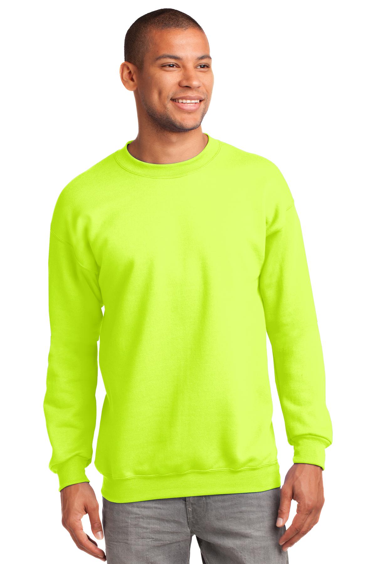 Port & Coâ„¢ Tall Essential Fleece Crewneck Sweatshirt. PC90T