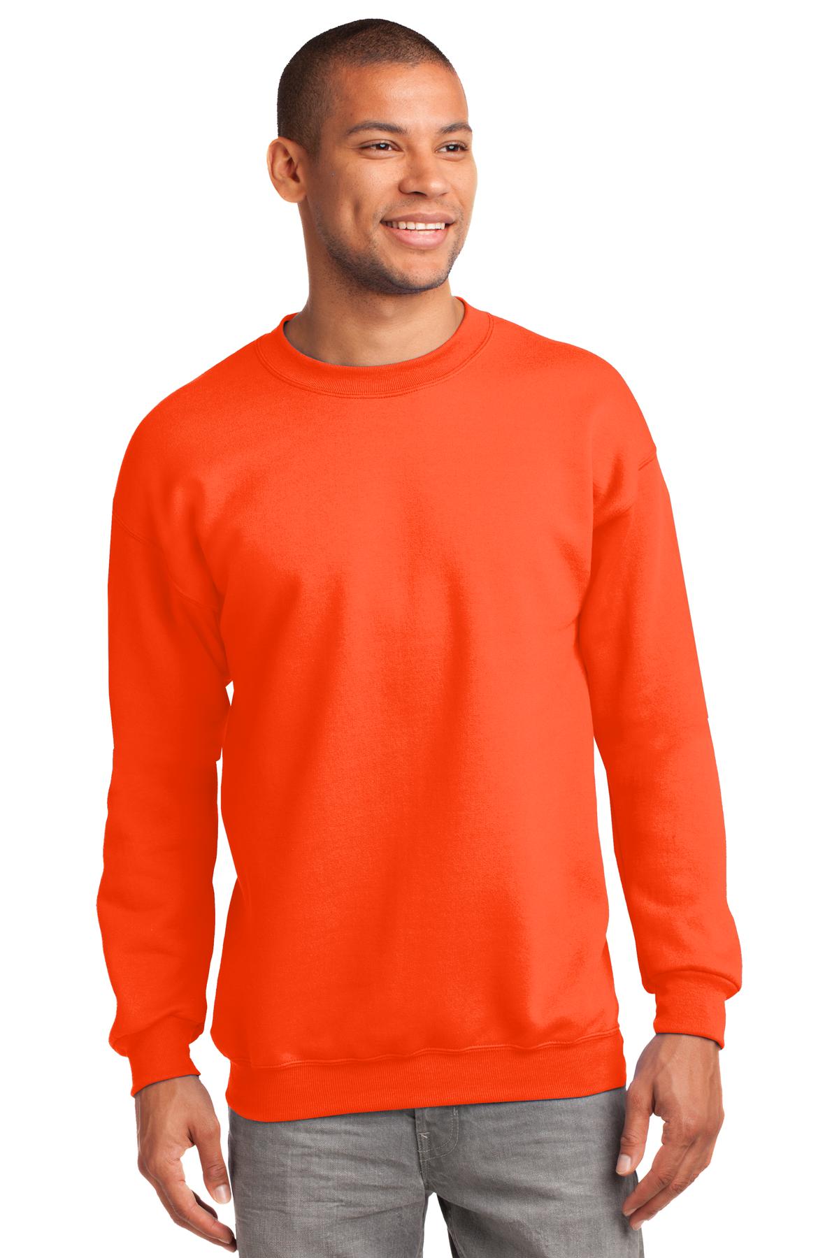 Port & Coâ„¢ Tall Essential Fleece Crewneck Sweatshirt. PC90T