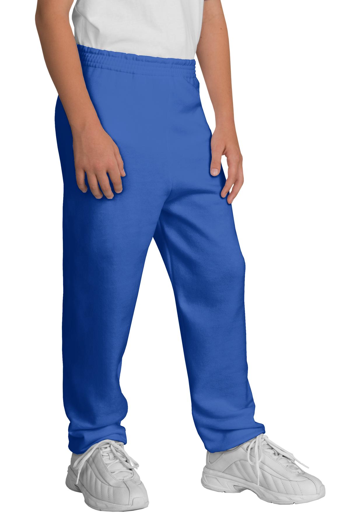 Port & Coâ„¢ Youth Core Fleece Sweatpant. PC90YP