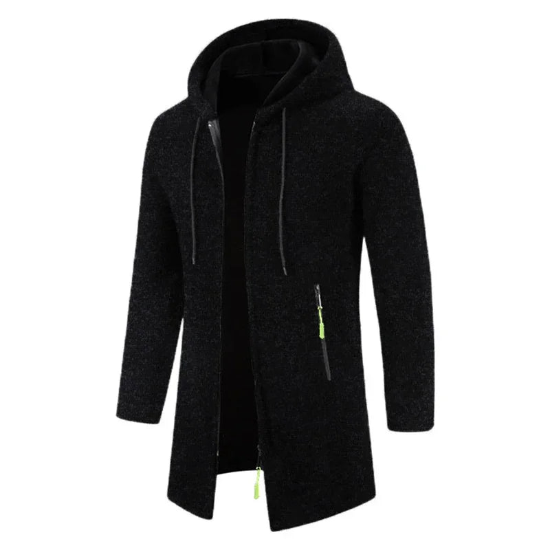 Sudaderas con capucha para hombre Sudaderas de manga larga con cremallera para hombre