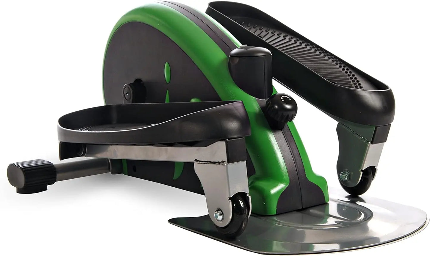 Compact Strider - Seated Elliptical with Smart Workout App - Foot Pedal Exerciser for Home Workout