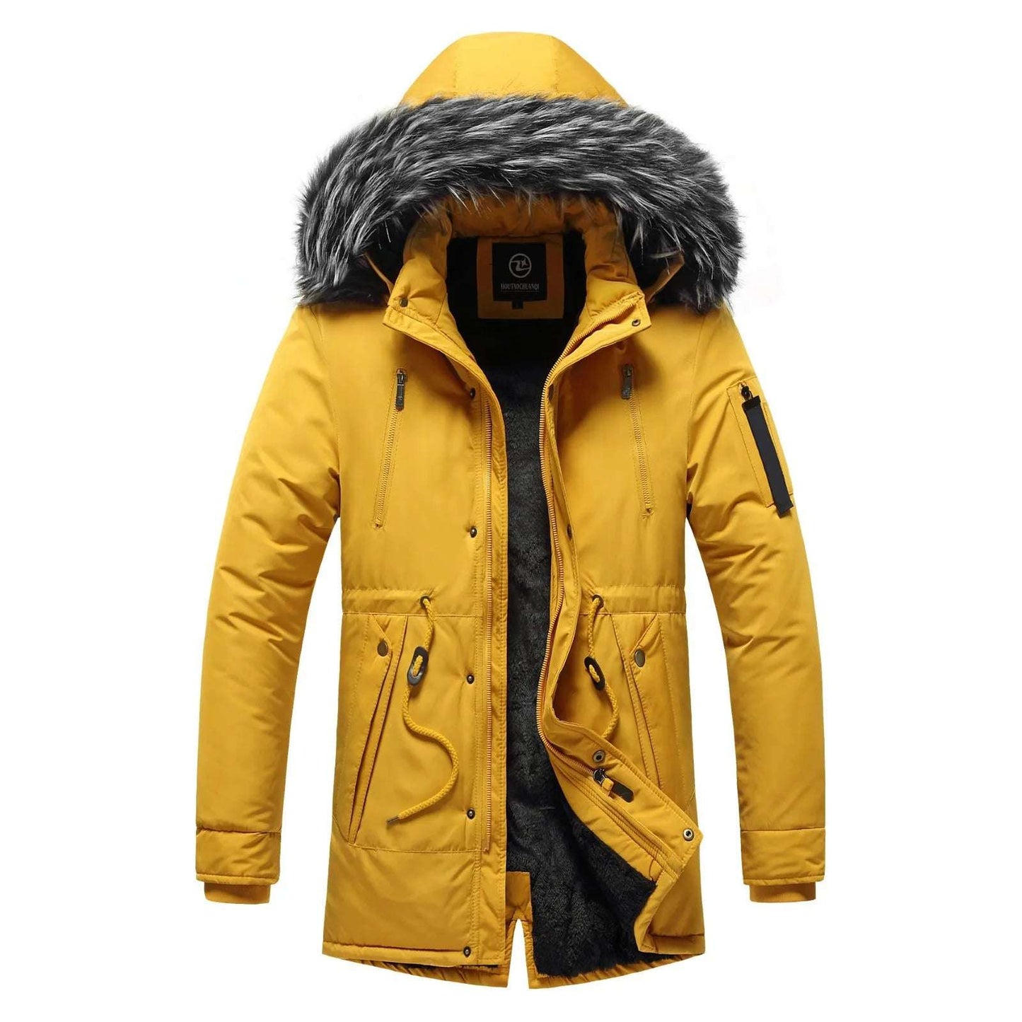 Winter Jacket Mens Windbreaker Anorak Quality White Duck Down Jacket F