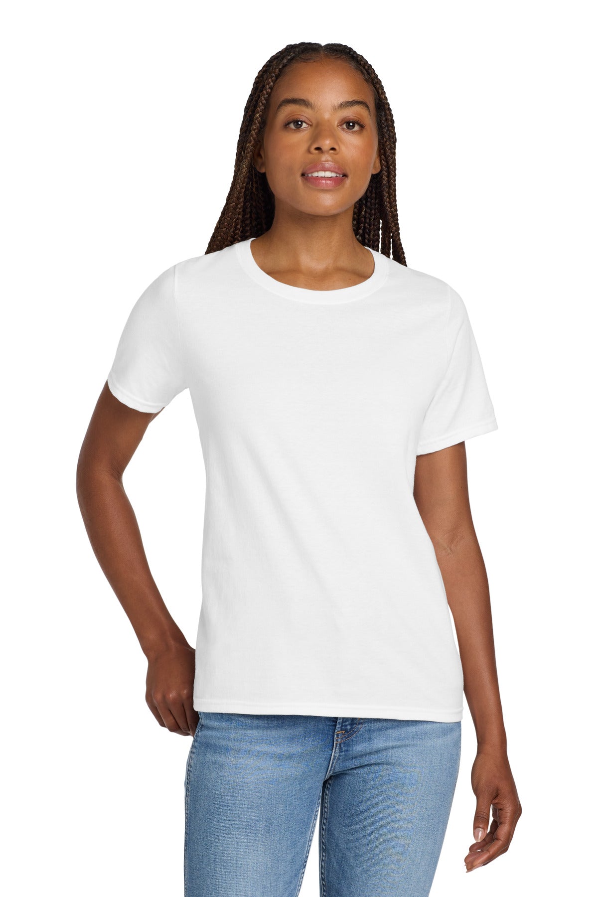 Camiseta de algodón Perfect-T para mujer de Hanes®. SL04