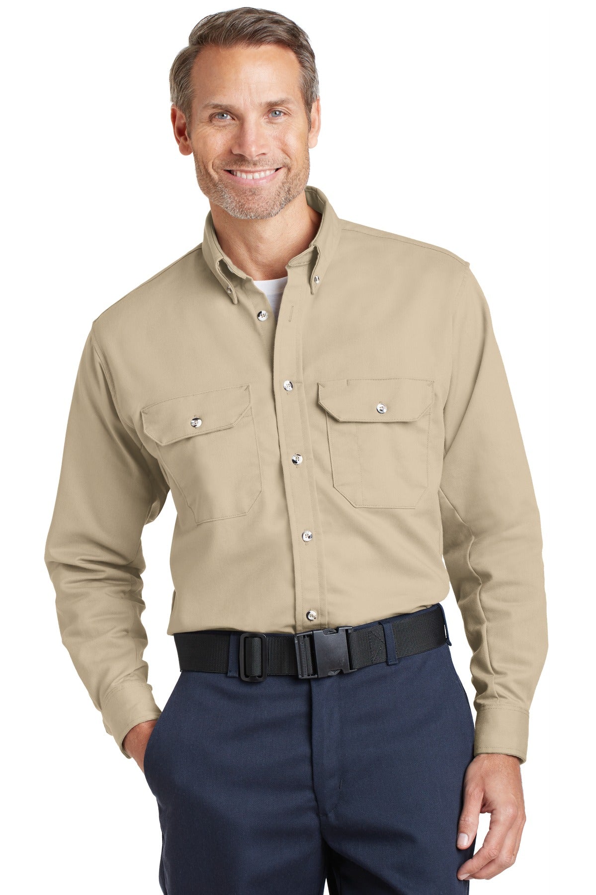 قميص موحد للزي الرسمي من Bulwark® EXCEL FR® ComforTouch®. SLU2