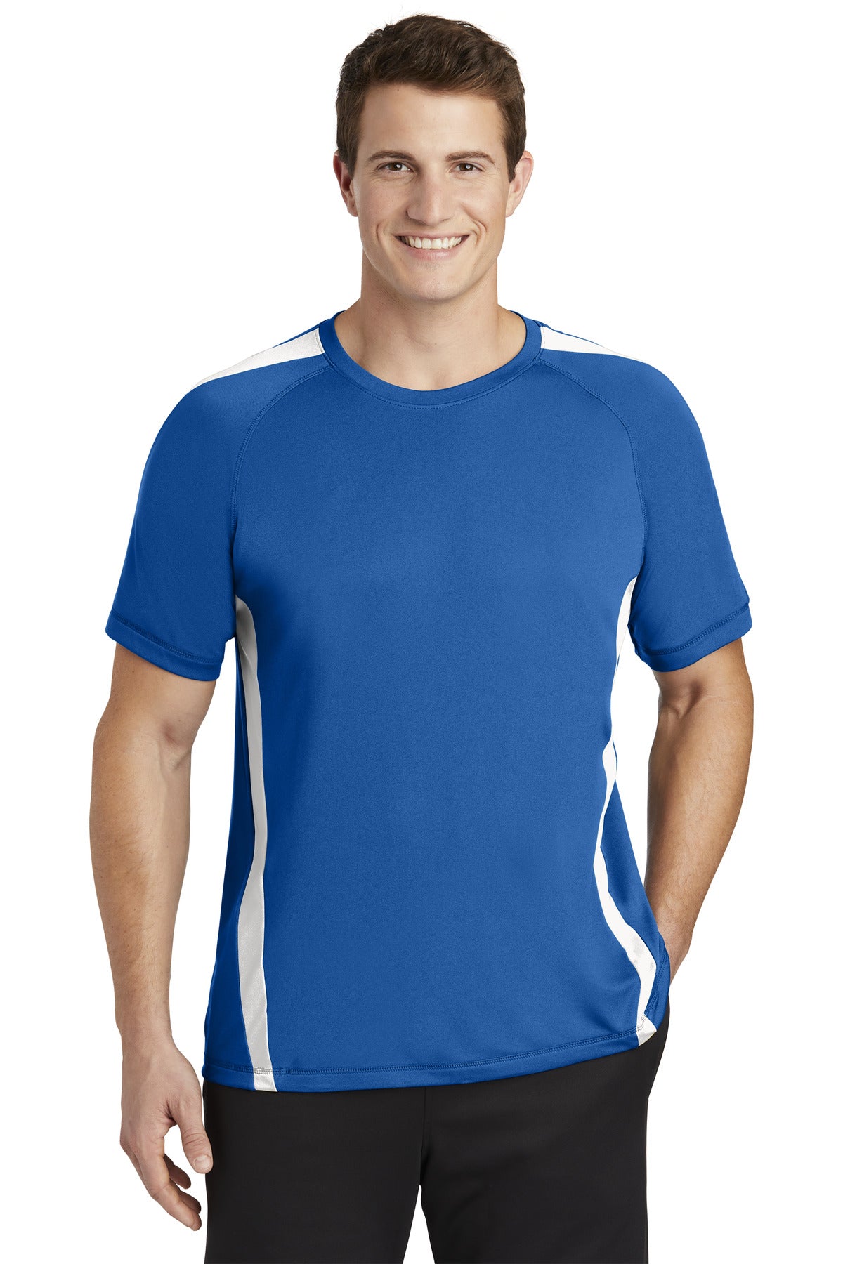 Sport-Tek® Colorblock PosiCharge® Competitor™ Tee. ST351