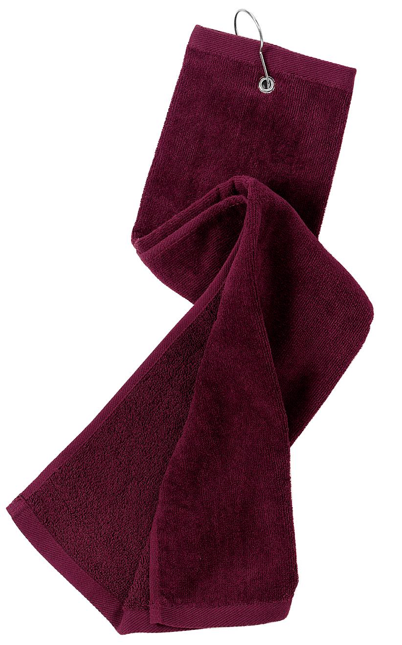 Port Authority® Grommeted Tri-Fold Golf Towel. TW50