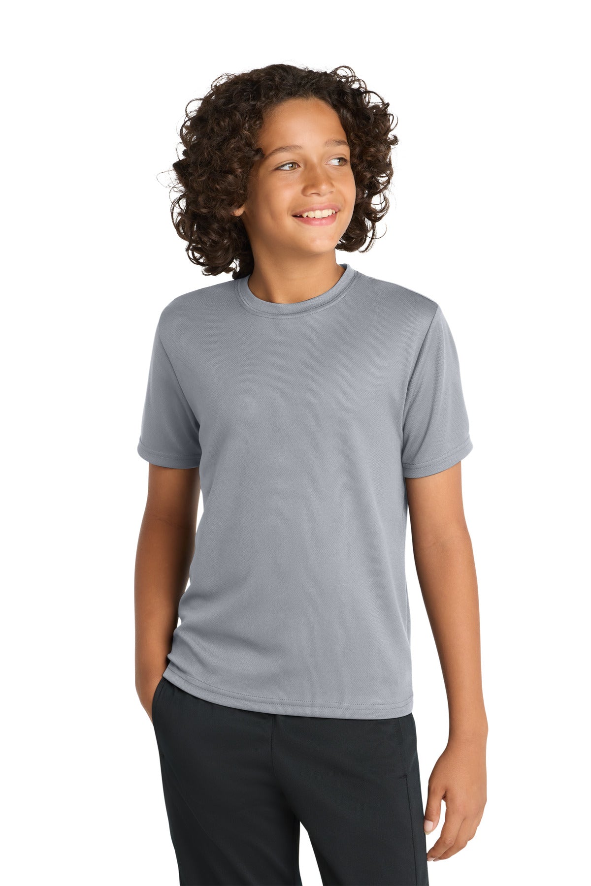 Sport-Tek® Youth PosiCharge® RacerMesh® Tee. YST340