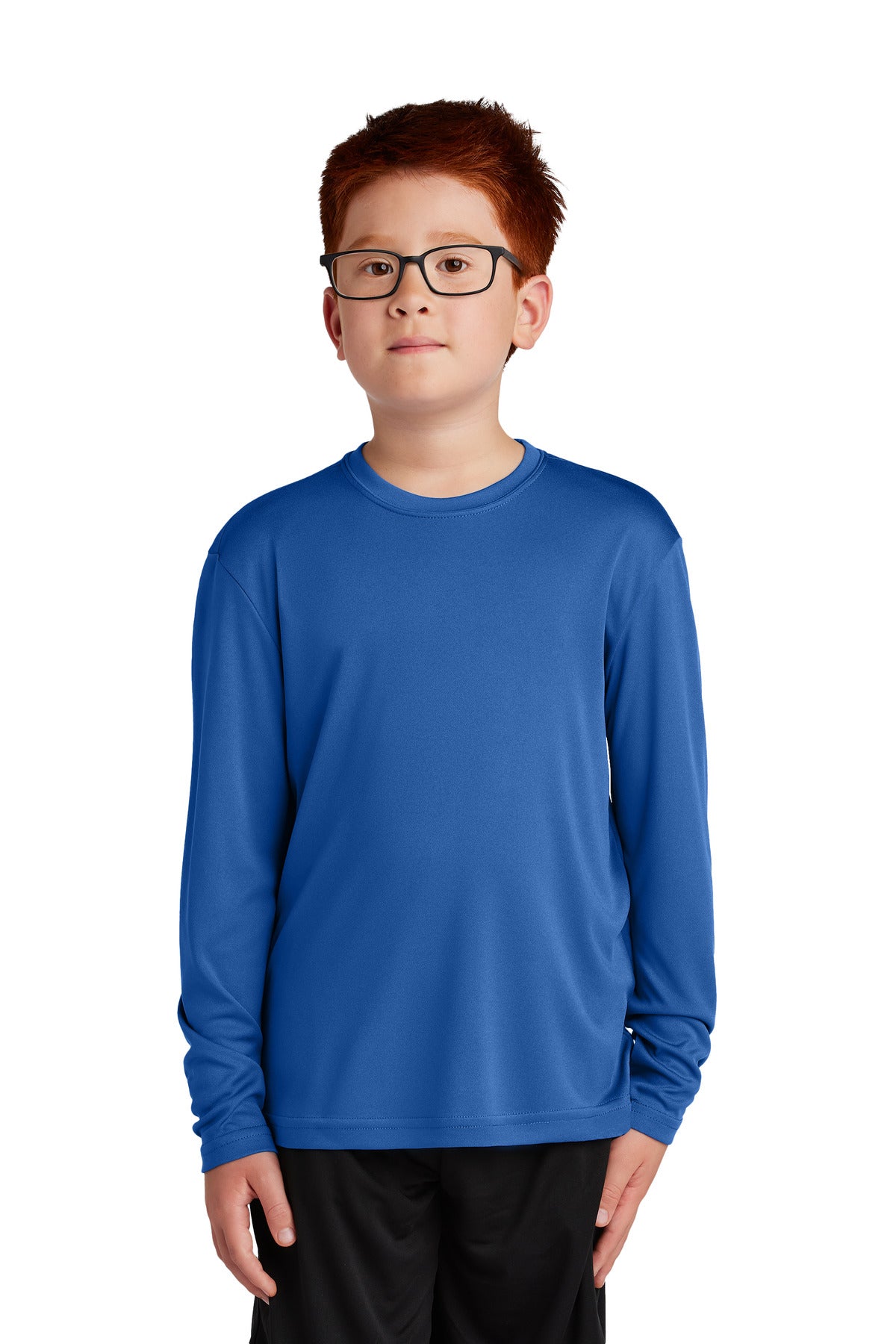 Sport-Tek® Youth Long Sleeve PosiCharge® Competitor™ Tee. YST350LS