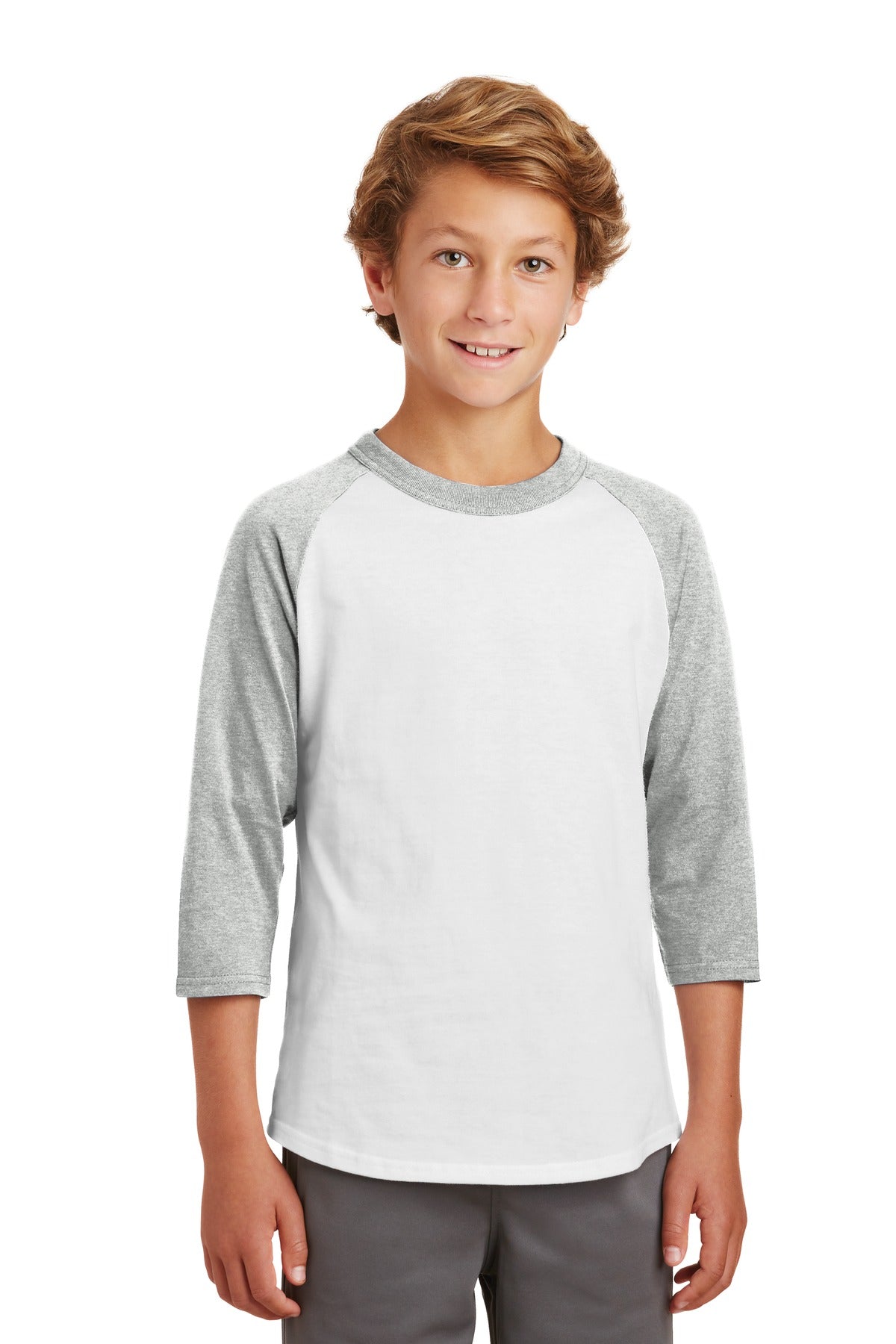 Sport-Tek® Youth Colorblock Raglan Jersey. YT200