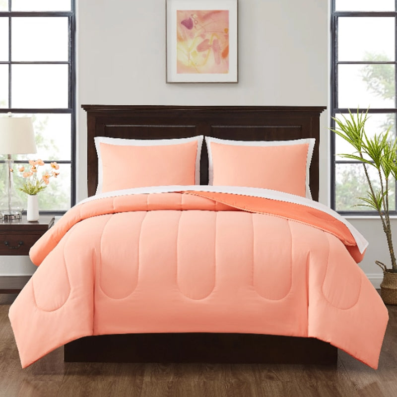Mainstays Coral 7 Piece Bed in a Bag Comforter Bedding Set with Sheets image 0
