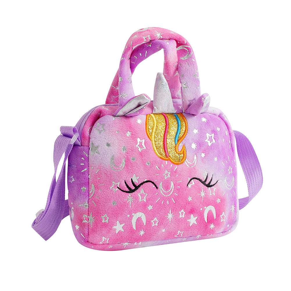 Sweet Unicorn Handbags For Girls Lovely Kids Crossbody Bag Children Gift Little image 1