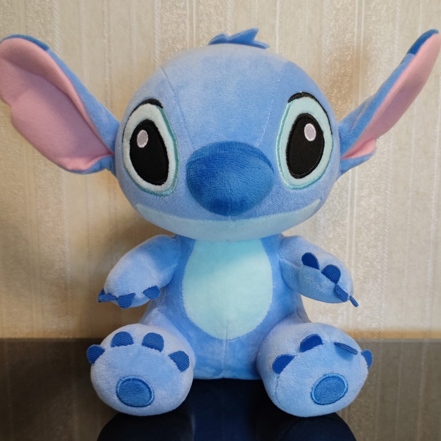 Hot Disney Cartoon Blue Pink Stitch Plush Dolls Anime Toys Lilo and Stitch Sti image 0