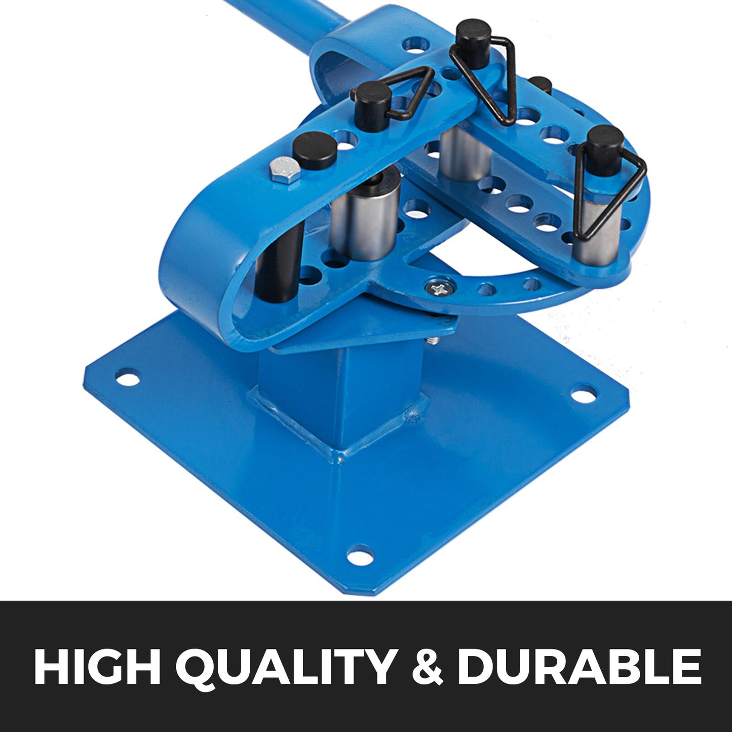 VEVOR Pipe Bender YP-9 Manual Bench Steel Tube Bending Kit with 7Dies 1-3in Mul image 1