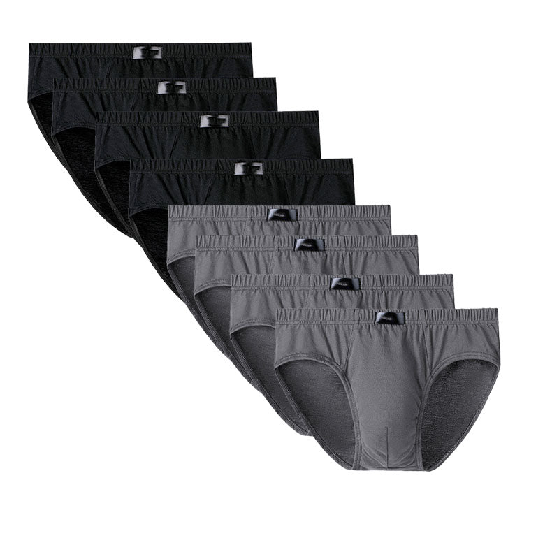 8Pcs Fashion Men's Panties Mens Cotton Underwear Men Briefsr Bikini Pant Men C image 12