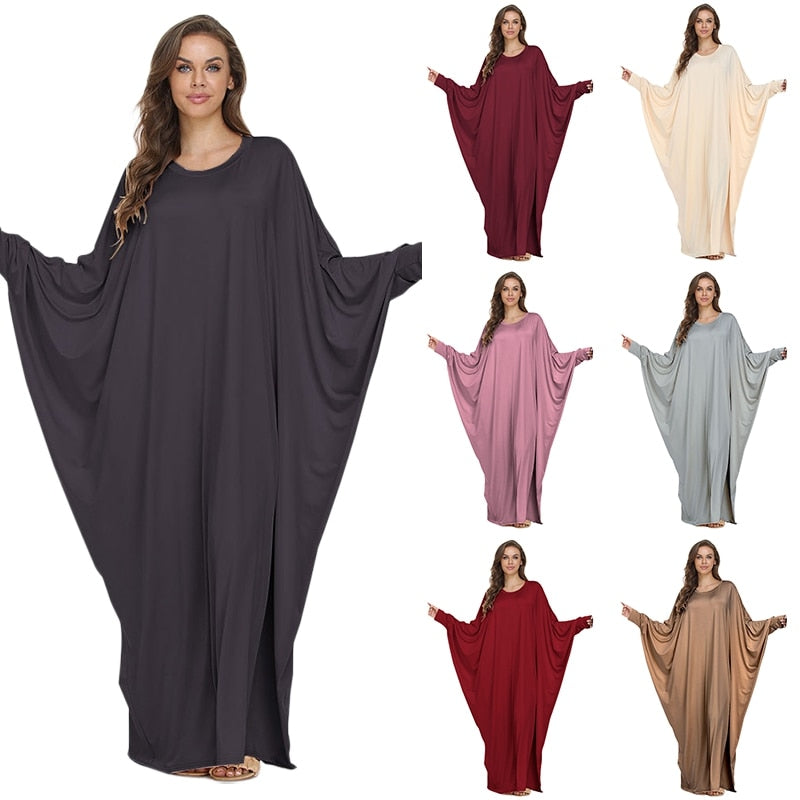 ETOSELL Abaya Muslim Dubai Turkey Islam Maxi Dress Kaftan African Dresses image 9
