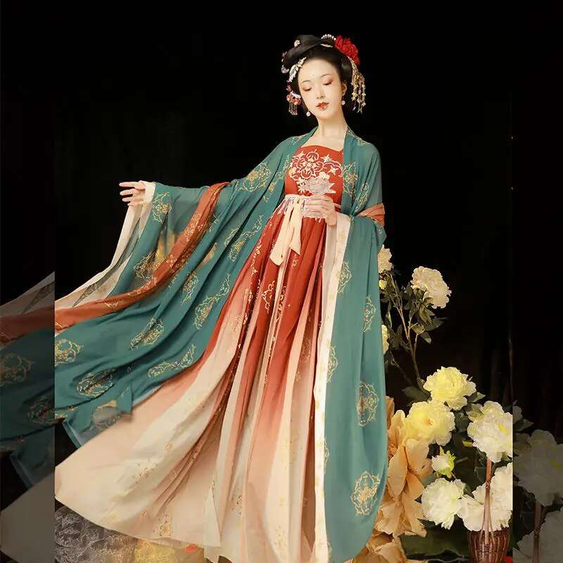 Hanfu (Tang Dynasty) Hanfu Dress Cosplay Chinese Hanfu Fairy Dress Chinese image 2