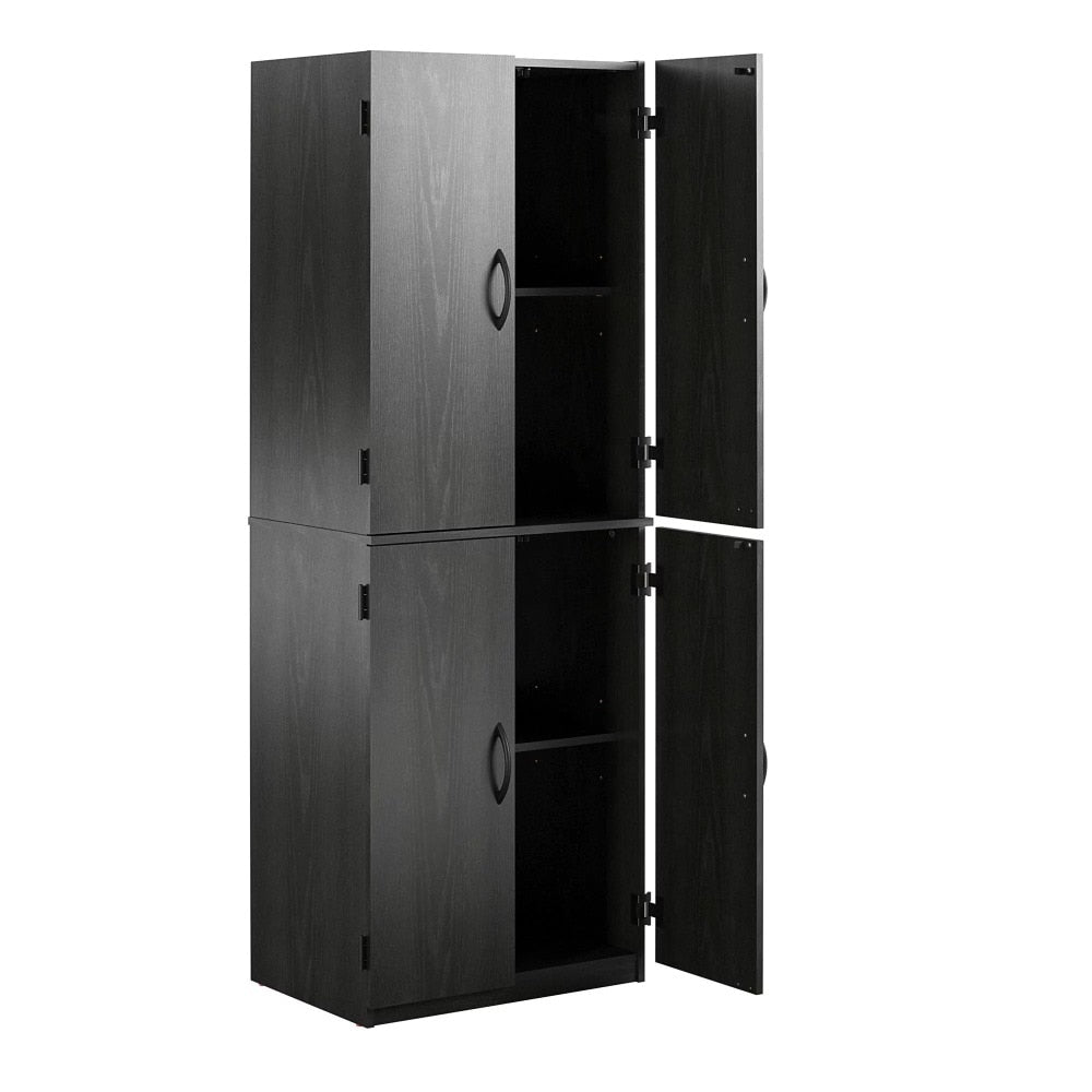 Mainstays 4-Door 5' Storage Cabinet, White Stipple 2023 New image 3