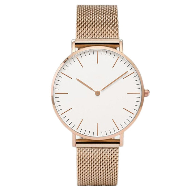 Luxury Rose Gold Watch Women Bracelet Watches Top Brand Ladies Casual Quartz Wa image 8