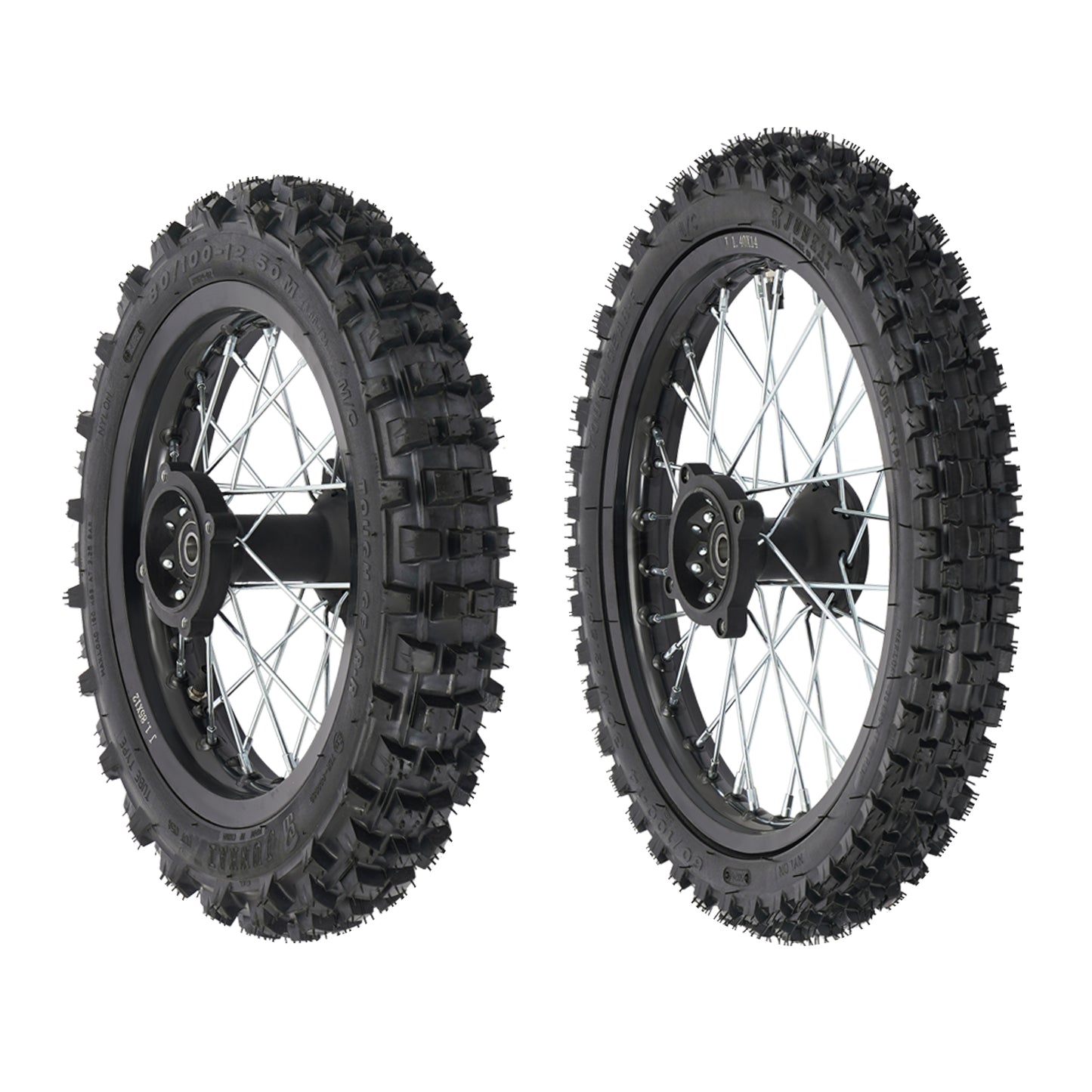 Motorbike Front Rear Wheel Kit for 50CC 70CC 90CC Dirt Bike Pit Bike Monkey Bik image 6