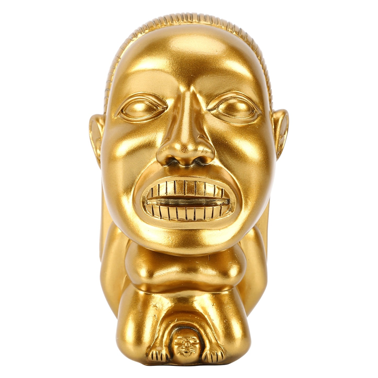 Indiana Jones Idol Golden Fertility Statue Resin Fertility Idol Sculpture with image 1