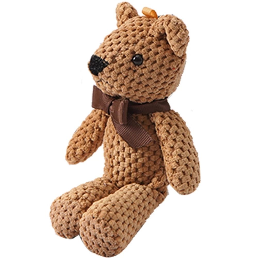 1pcs 15CM Bear Stuffed Plush Toys Baby Cute Dress Key Pendant Pendant Dolls Bi image 10