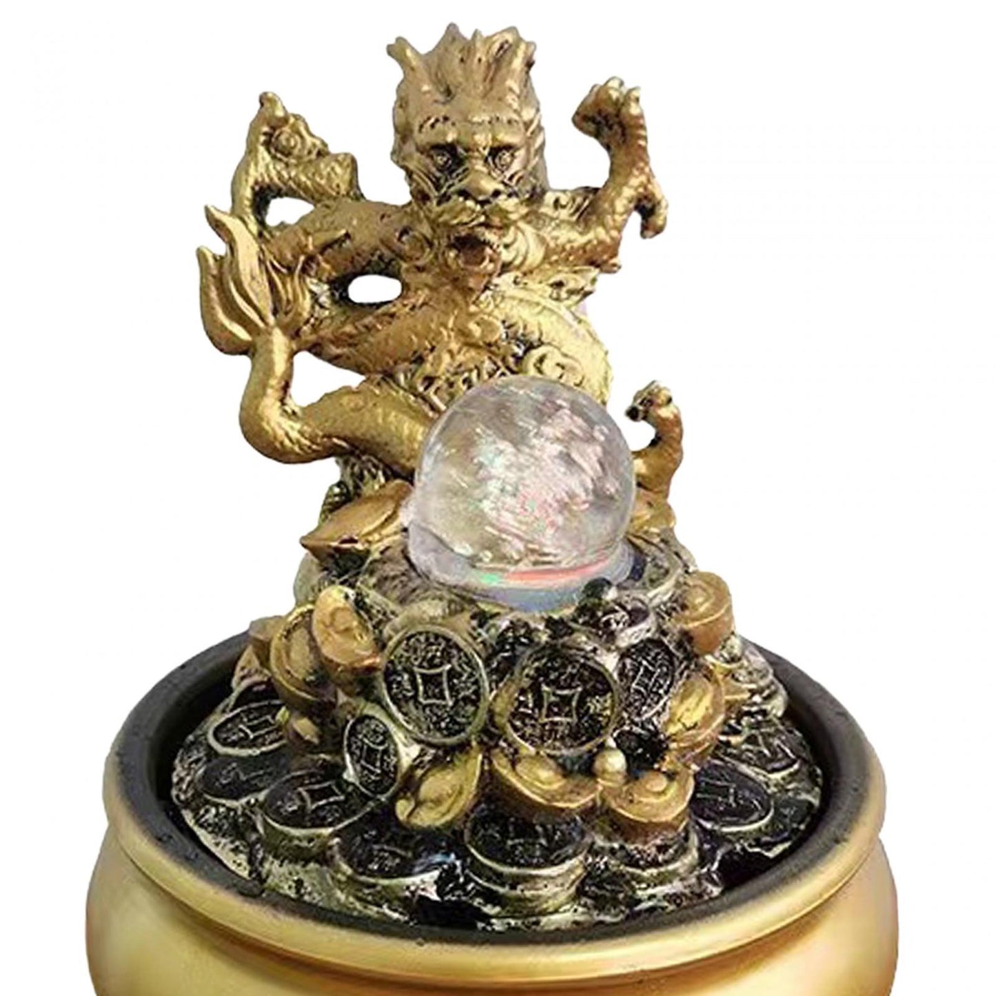 Indoor Water Fountains Tabletop Waterfall Table Ornament Feng Shui Tabletop Fou image 4