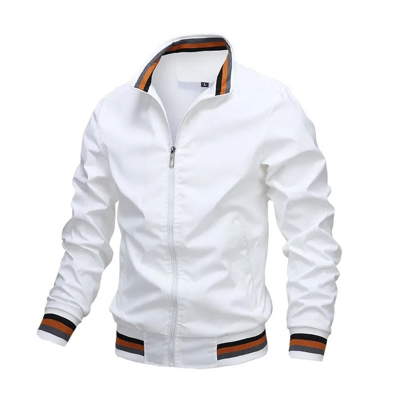Men's Casual Four Seasons Windproof Waterproof Aviator Jacket Outdoor Sports St image 0