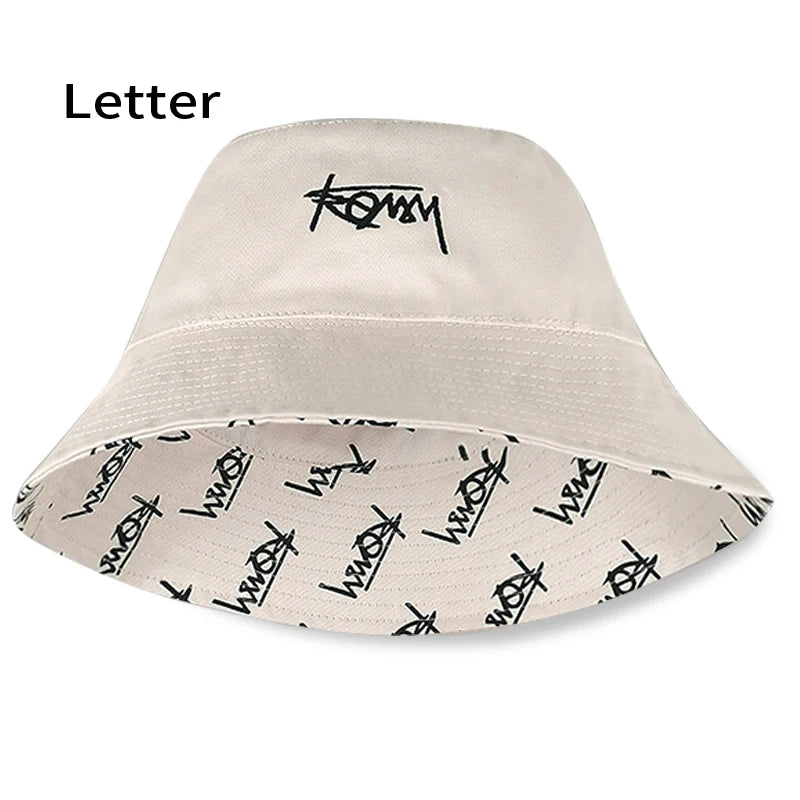 63cm Big Head Letter Bucket Hat for Men Women XL Large Hip Hop Cap Fisherman Ha image 10