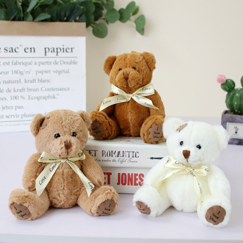 1pc 18cm Cute Bear Dolls Lovely Teddy Bear Stuffed Toy Soft Bear Toy Boys Girls image 4