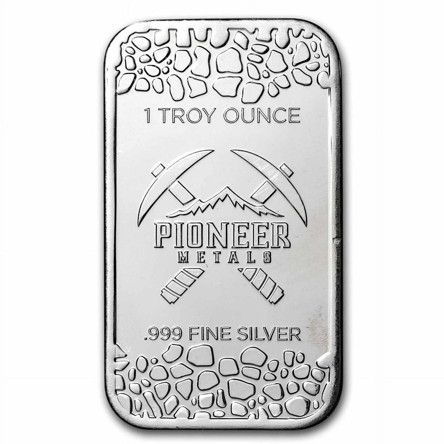 1 oz Silver Bar - Pioneer Metals image 1