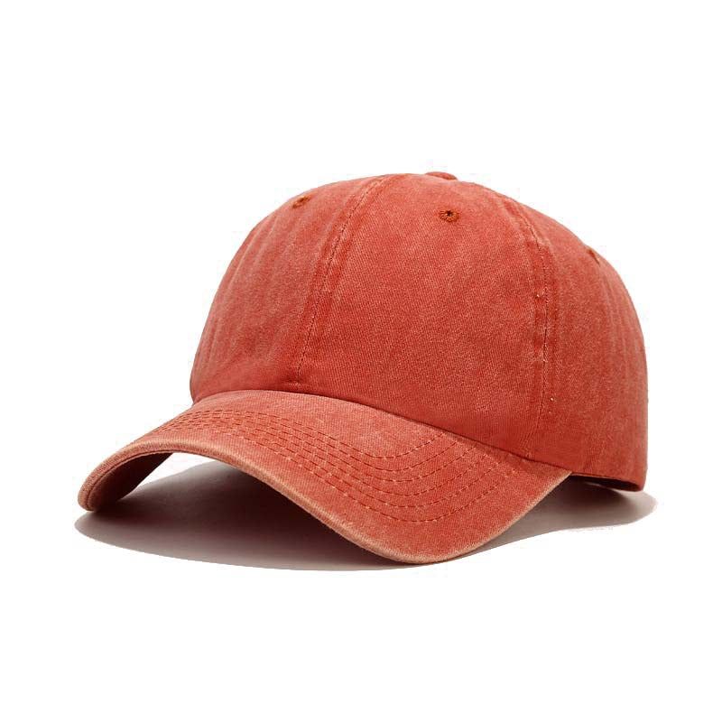 2023 New Vintage Washed Cotton Baseball Cap Parent Kids Sun Hats For Boy Girl S image 3