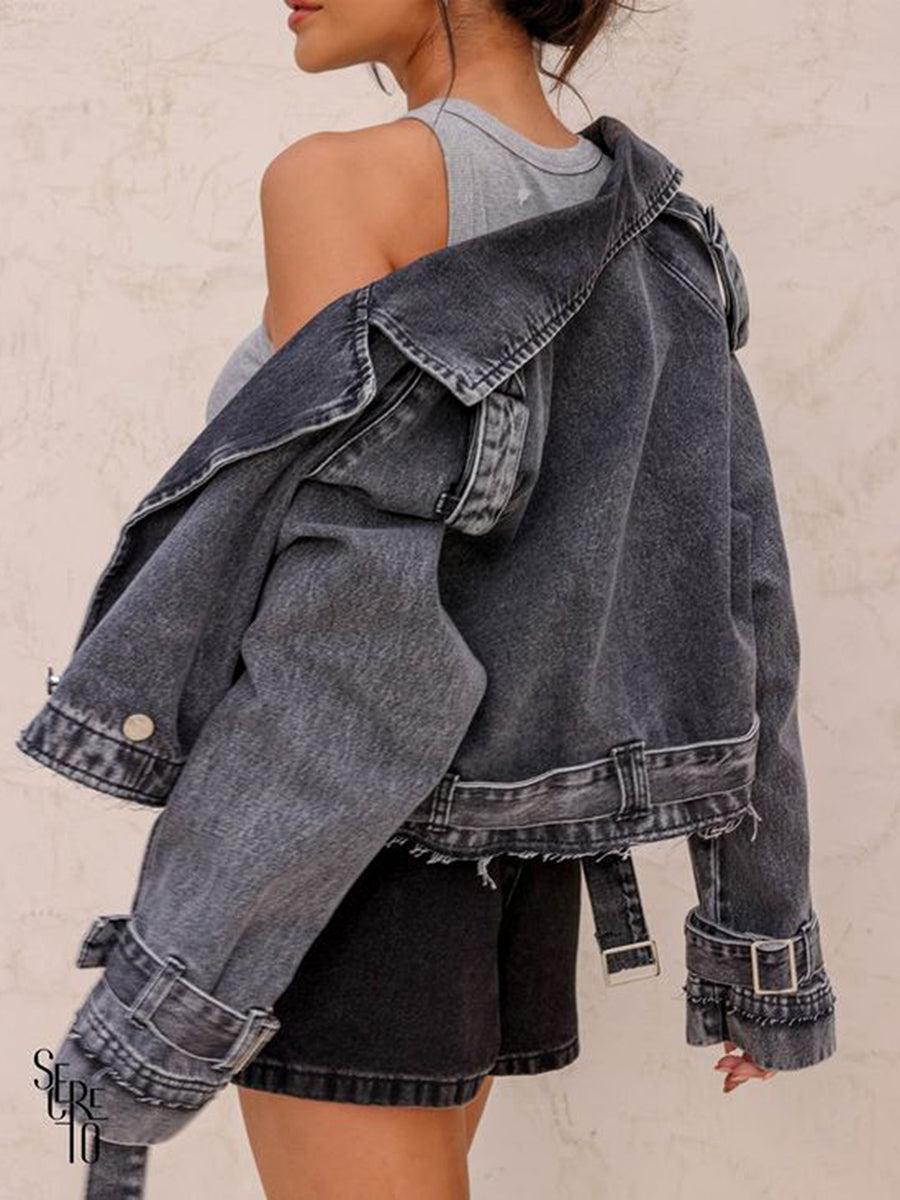 Stylish Women s Denim Jacket for Autumn Fashionistas with a Flawless Fall Look image 5