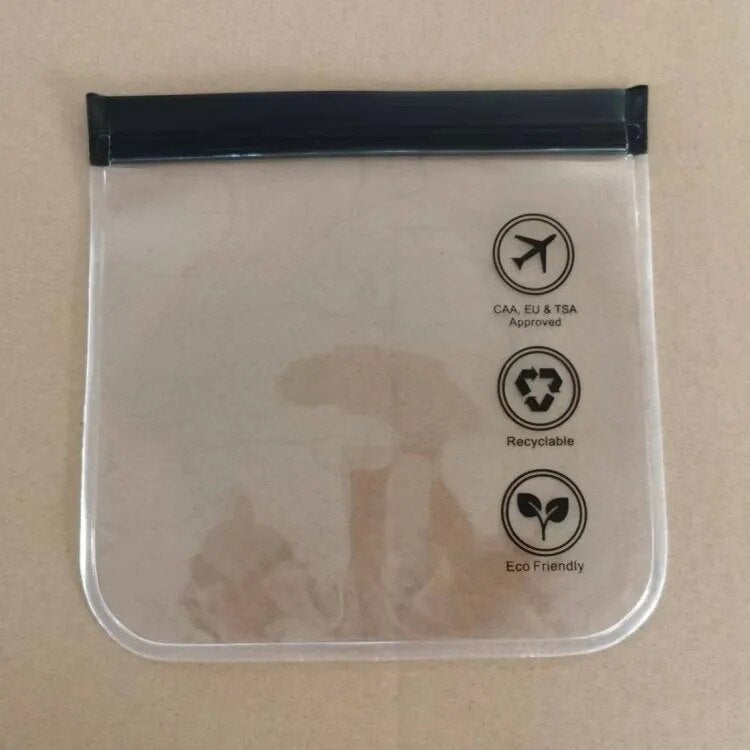 1pcs Luggage Transparent Travel Use Leakproof Flight Make Up Waterproof For Wom image 5