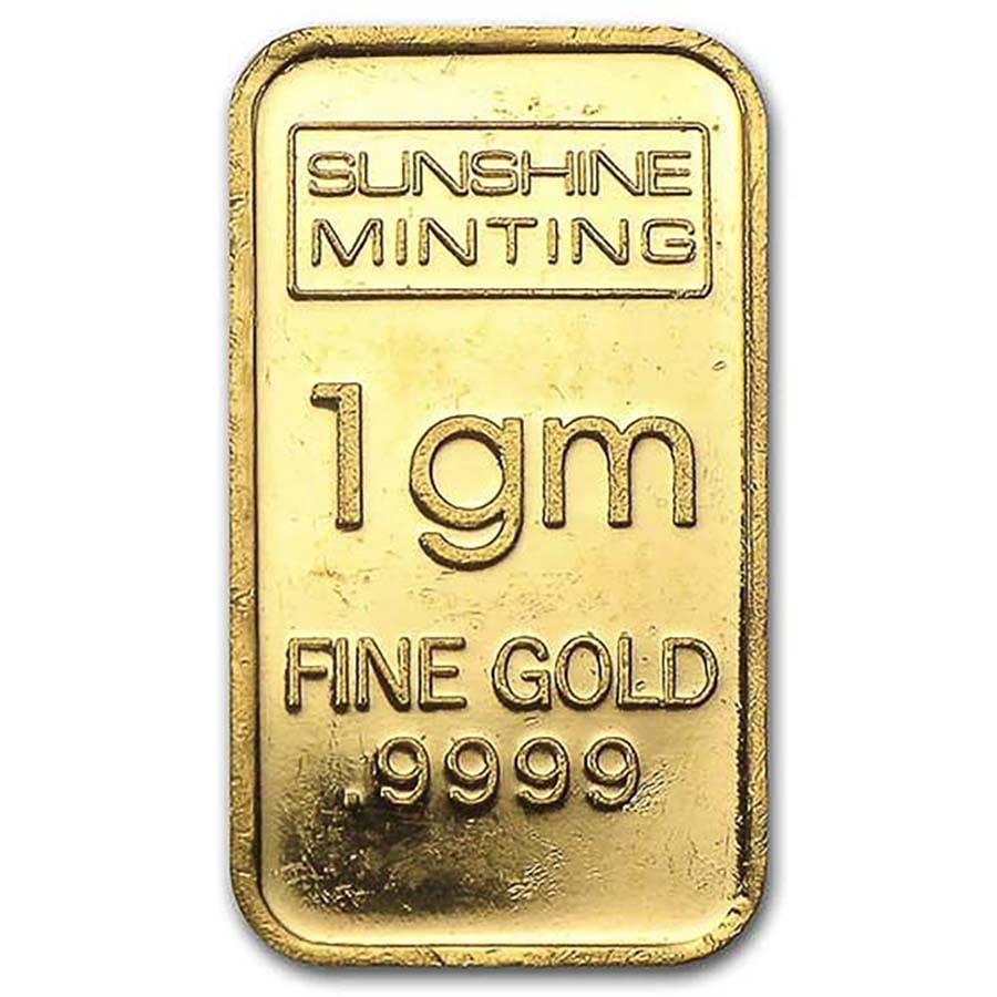 1 gram Gold Bar - Secondary Market image 1