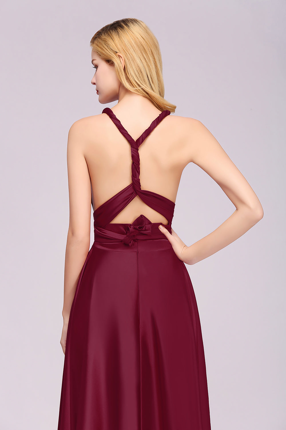 2 Colors Infinity Dress Convertible Bridesmaid Dresses For Women Multiway Forma image 4
