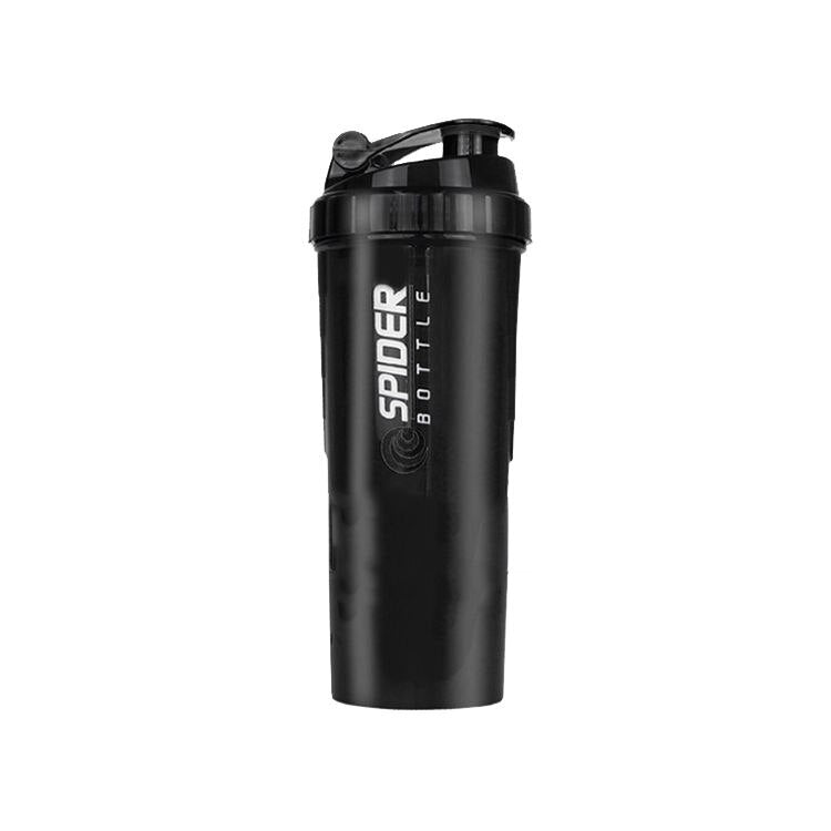 3 Layers Shaker Protein Bottle Powder Shake Cup Water Bottle Plastic Mixing Cup image 2