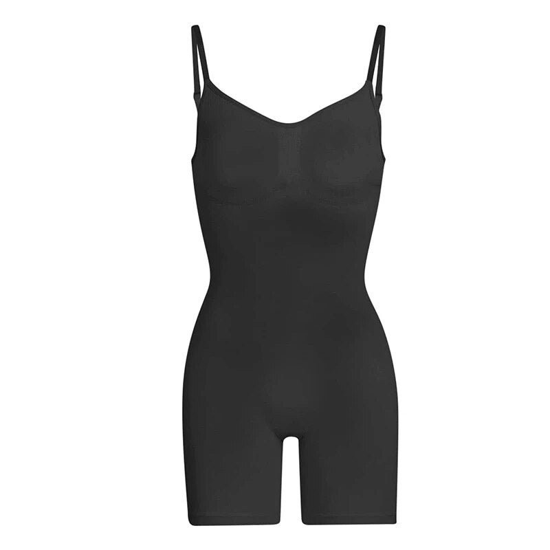 Bodysuit for Women Tummy Control Shapewear Seamless High Waist Flat Belly Belt image 2