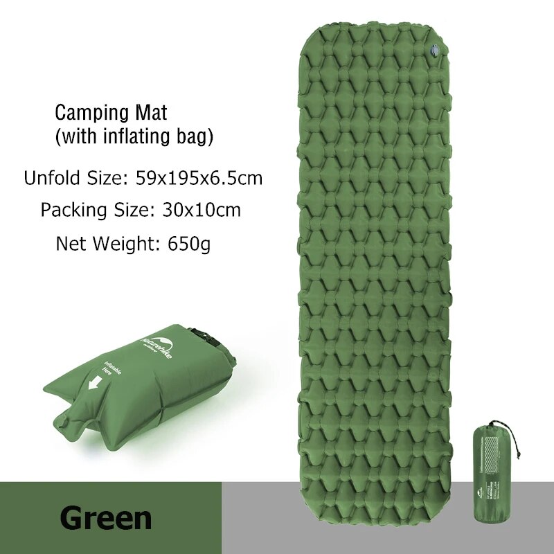 Naturehike Inflatable Mattress Air Mattress Camping Mat Ultralight Camping Matt image 4