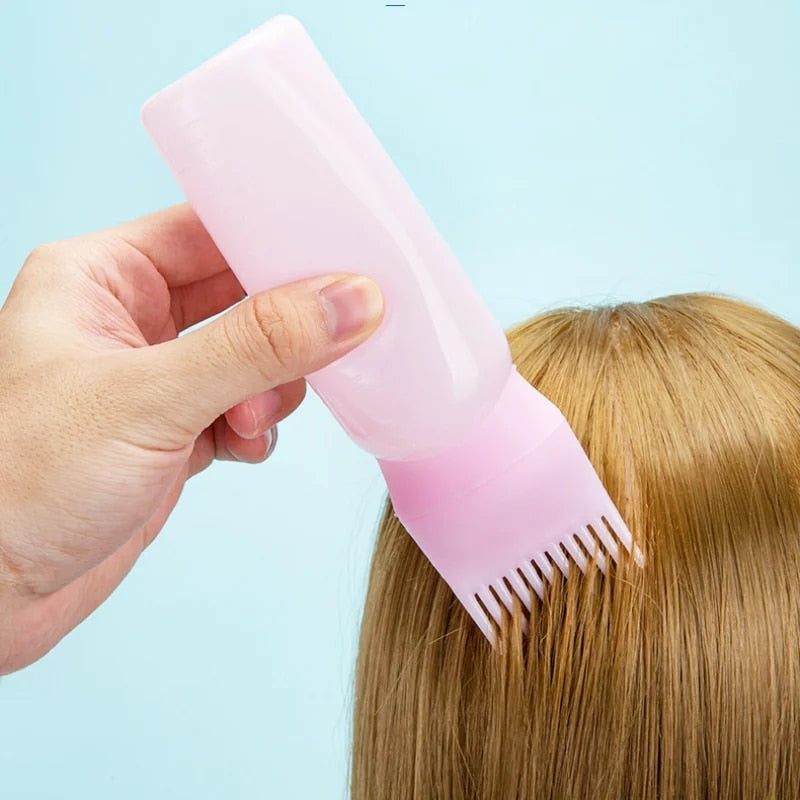 4 Colors 60OZ Portable Scalp Applicator Liquid Comb Hair Roots Massage Medicine image 1