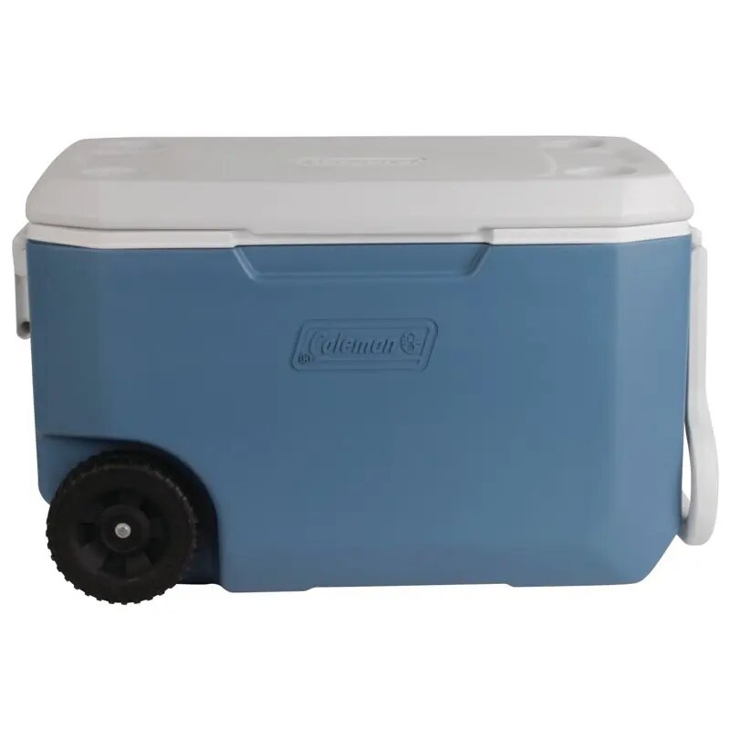 62-Quart Xtreme 5-Day Hard Cooler with Wheels, Blue image 2