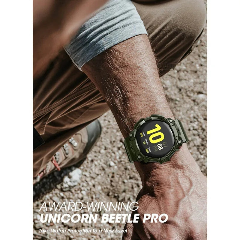 For Samsung Galaxy Watch 4 Case (44mm) SUPCASE UB Pro Rugged Protective Cover w image 9
