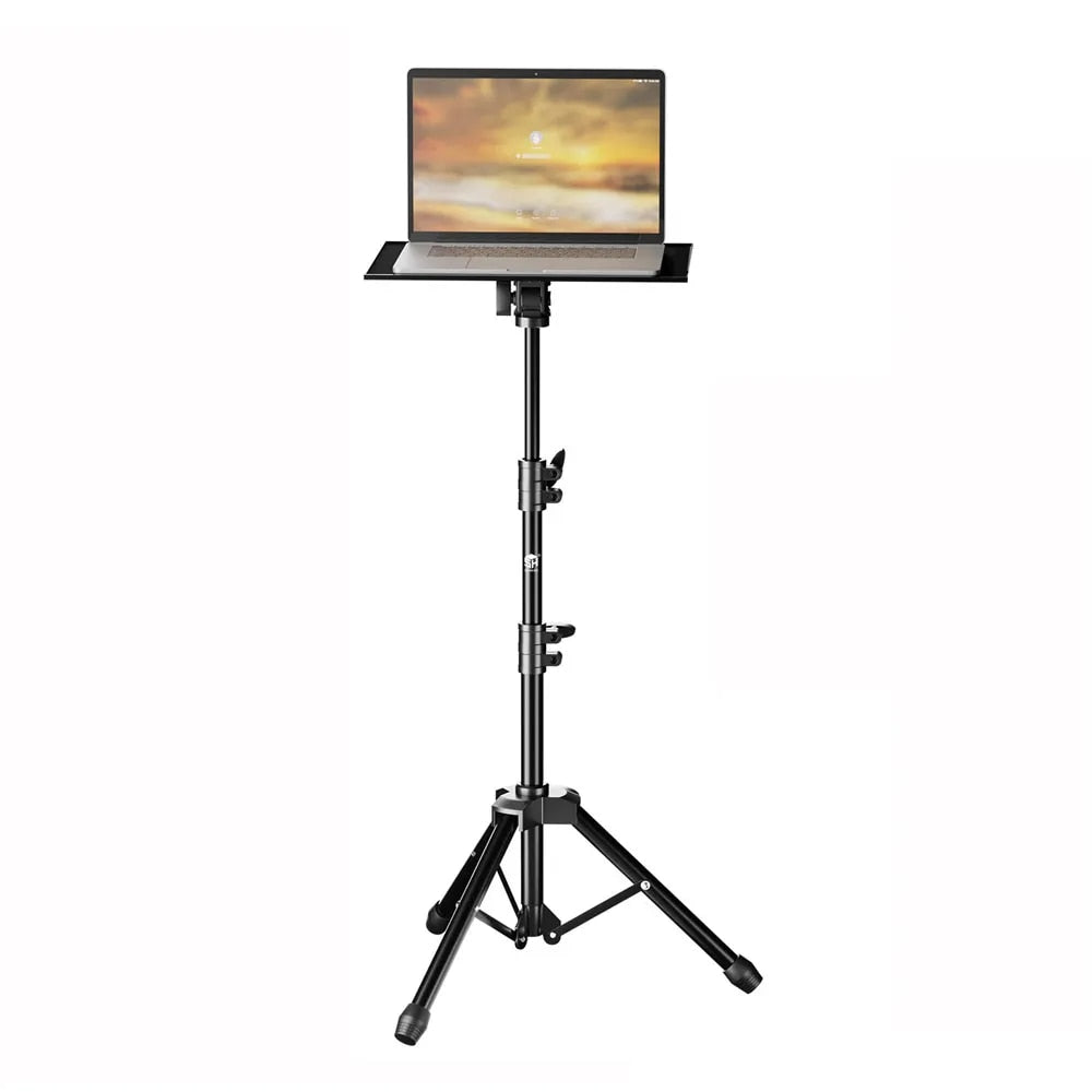 Projector Floor Tripod 90/125cm Stand Laptop Tripod Adjustable Height Mixer Sta image 1