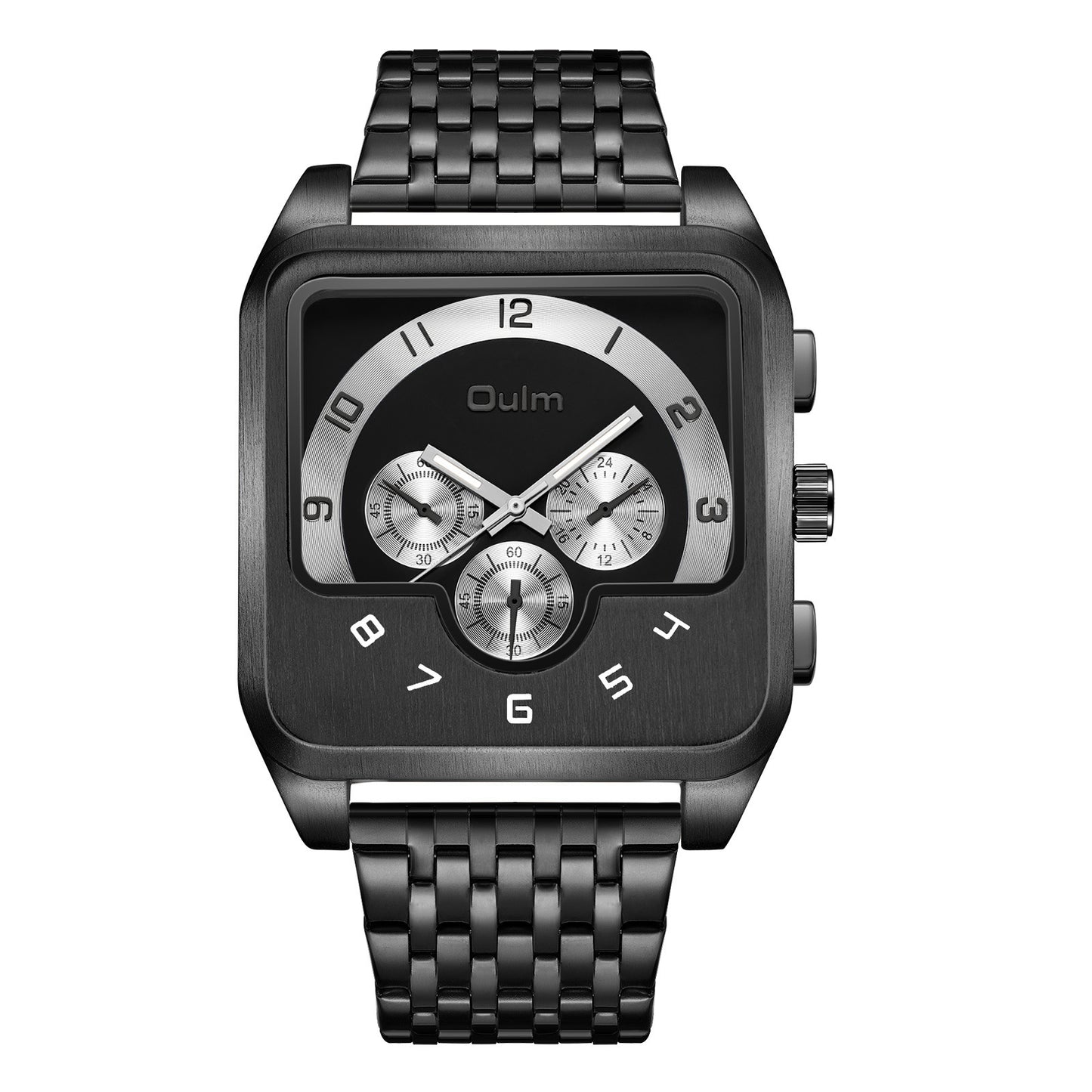 Gold Men's Watch Square Quartz image 4