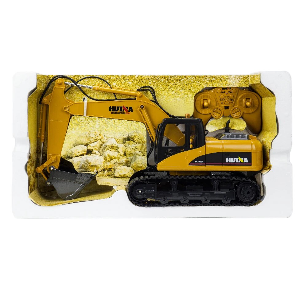 1/14 Scale Huina 1550/1535 Radio Control Excavator Model Remote's Battery NOT I image 6